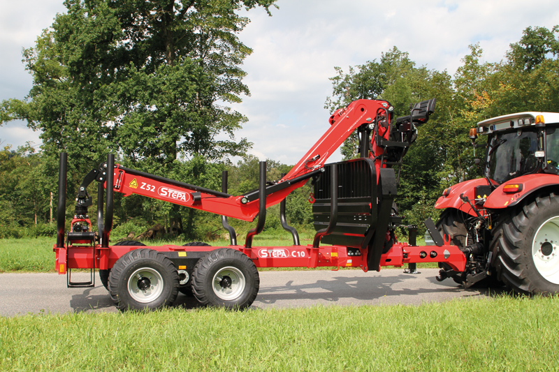 C-10 forestry trailer