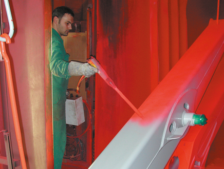 Cathodic dip-painting & powder coating 