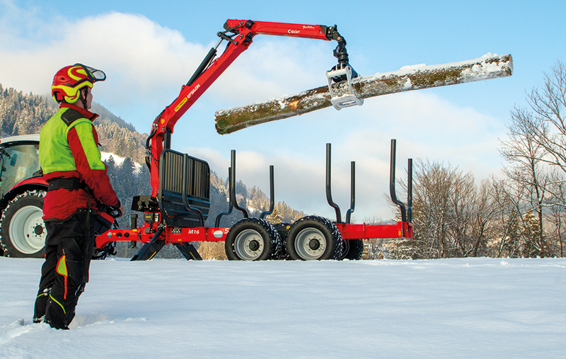 M-16 forestry trailer