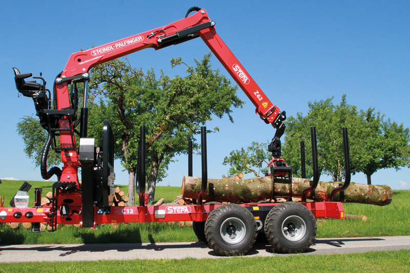 C-12 forestry trailer