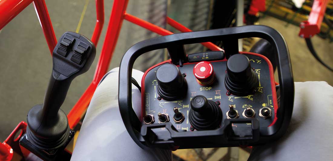 Combination joystick & radio remote control