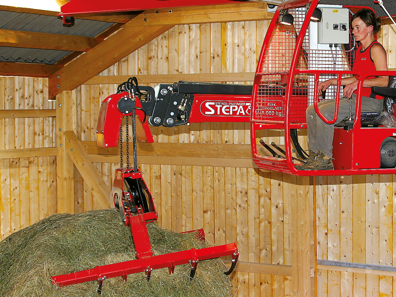 Hydraulic double-chain lifting device