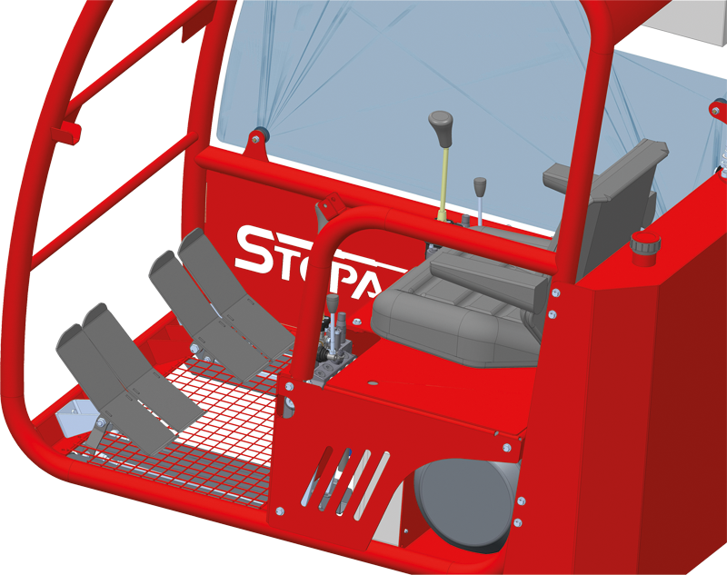 Extra foot pedal