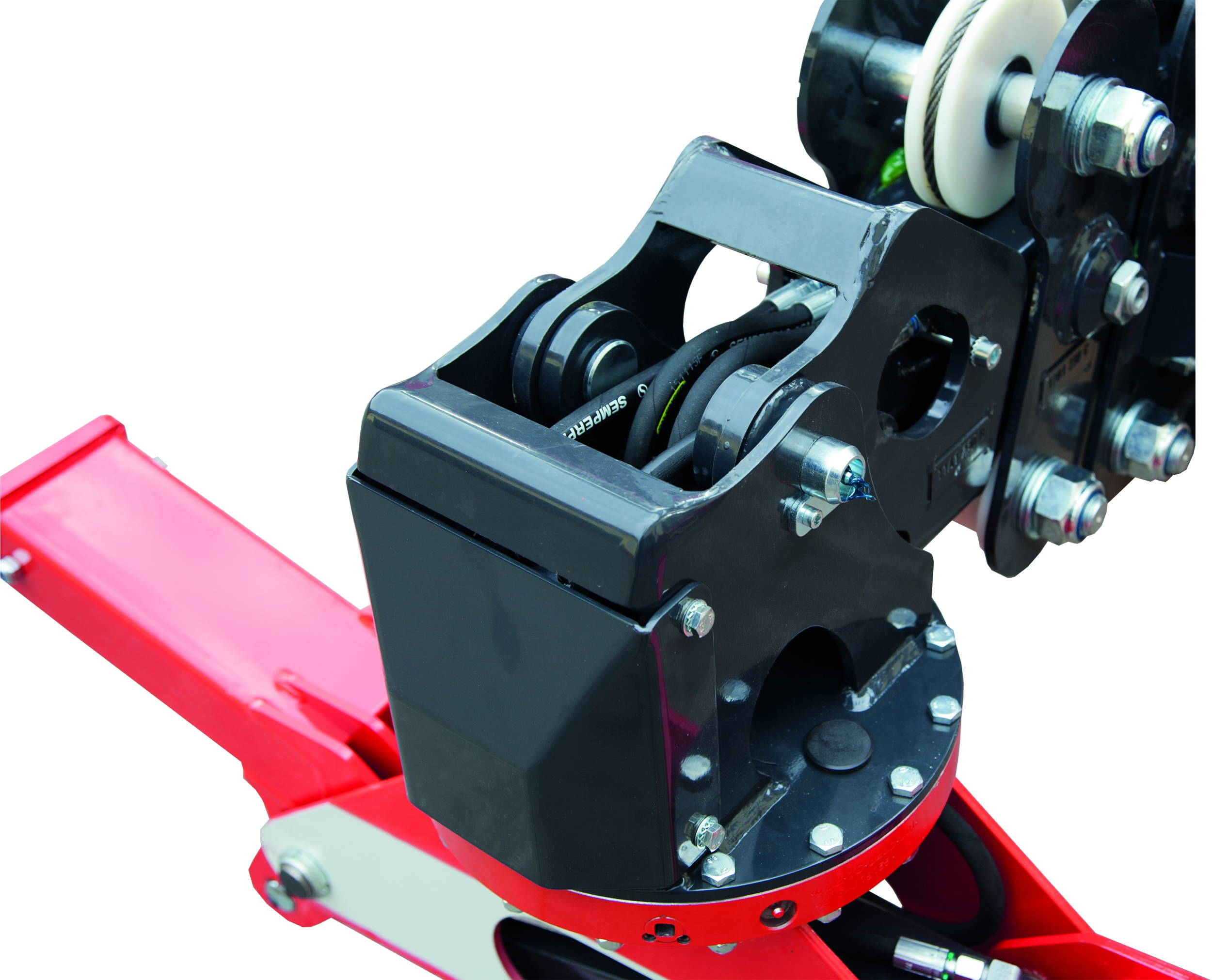 Rotator mit Hochschwenkeinrichtung